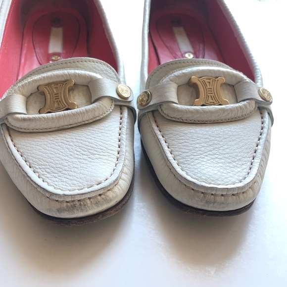 Celine Flat Loafer Slide On Shoes - Picture 6 of 12